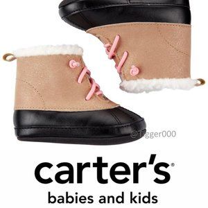 CARTER's Baby Girl Fleece Lined Duck Boots